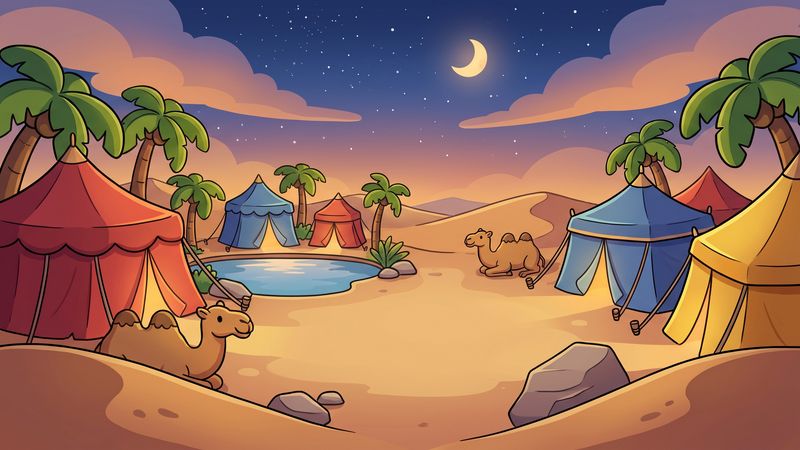 The Desert Caravan, chapter 4 of SpellWheel